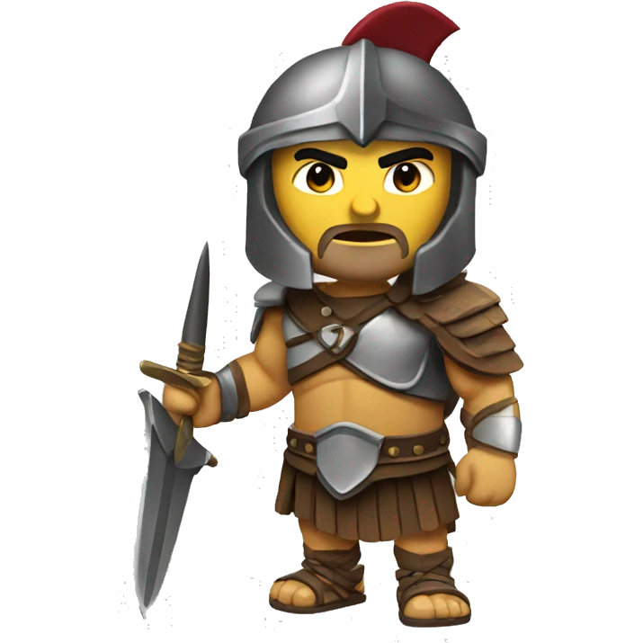 spartan warrior male emoji