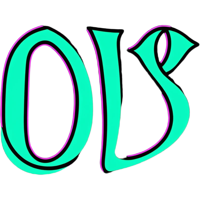Neon glowing effect with the name حسیب in stylish modern Arabic typography emoji