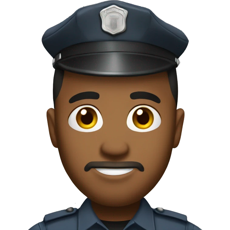 Correctional officer emoji