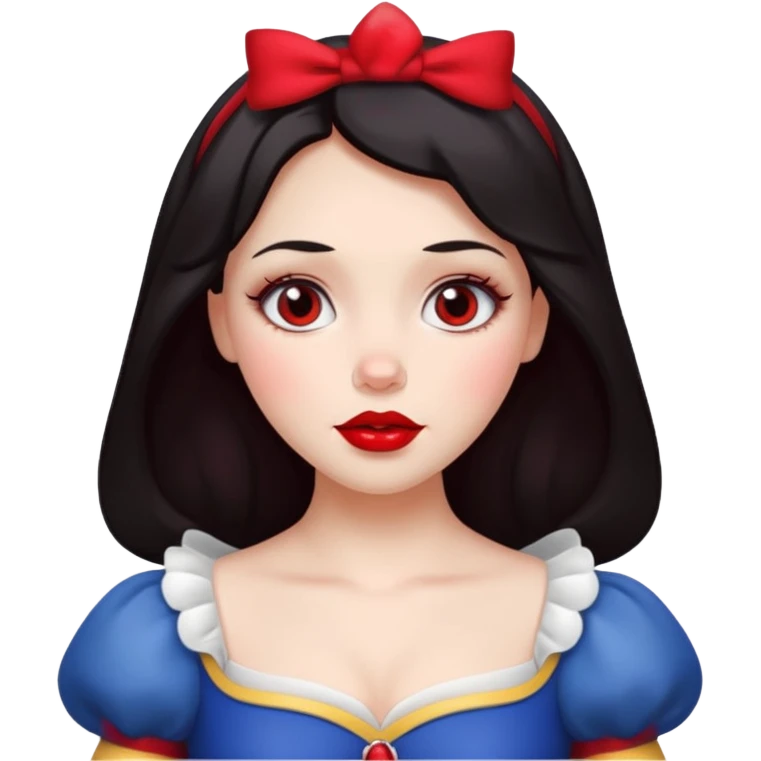 Snow white emoji