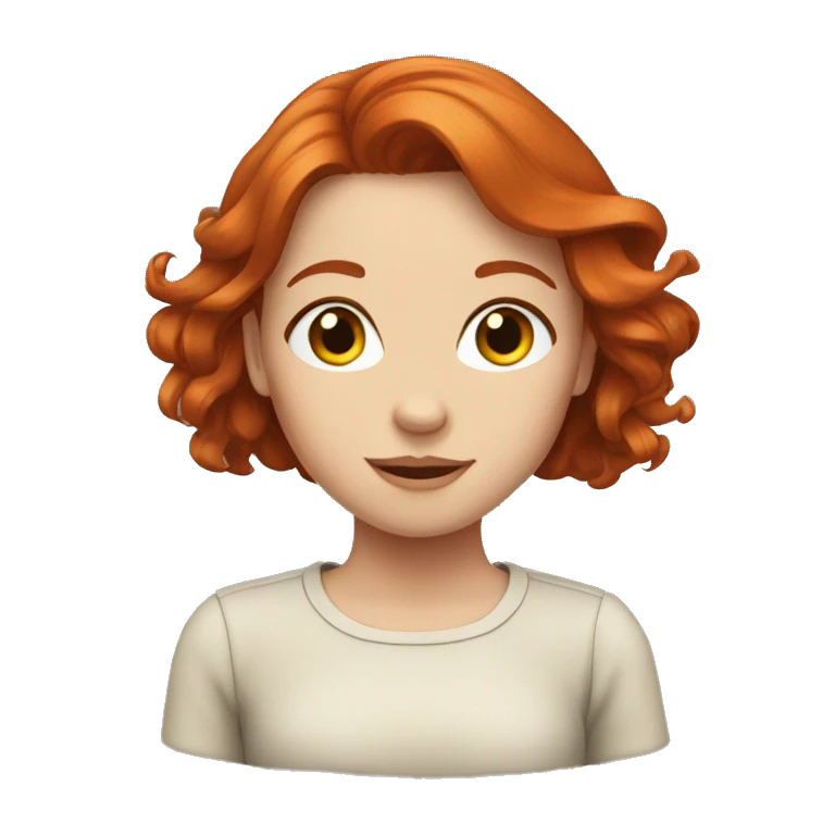 Redhead girl  emoji