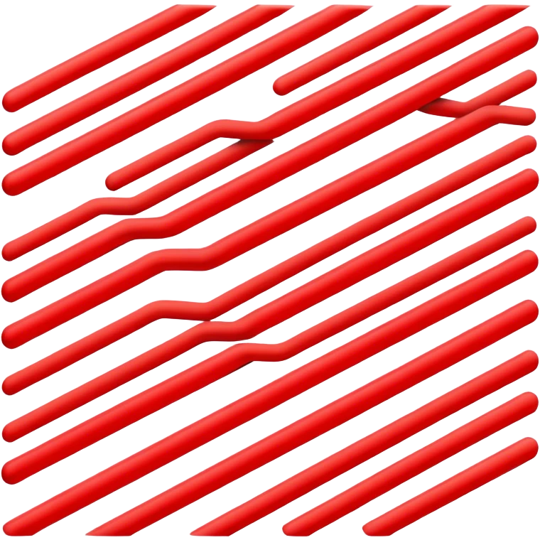 Red lines  emoji