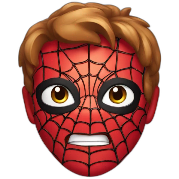 Chat et Spiderman emoji