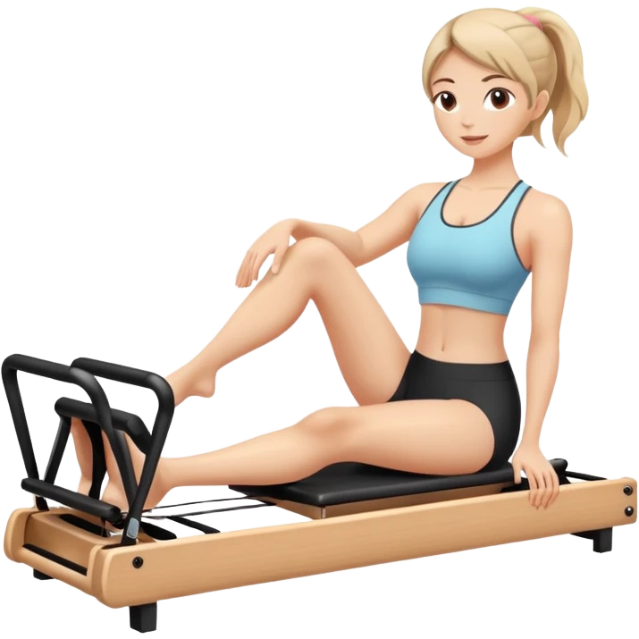 girl pilates reformer  emoji
