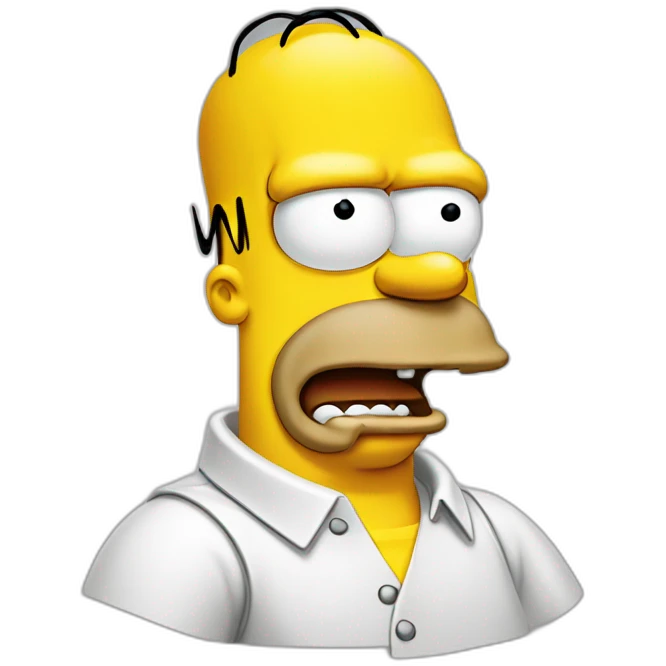 Angry Homer Simpson emoji