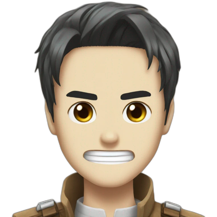 levi attack on titans emoji