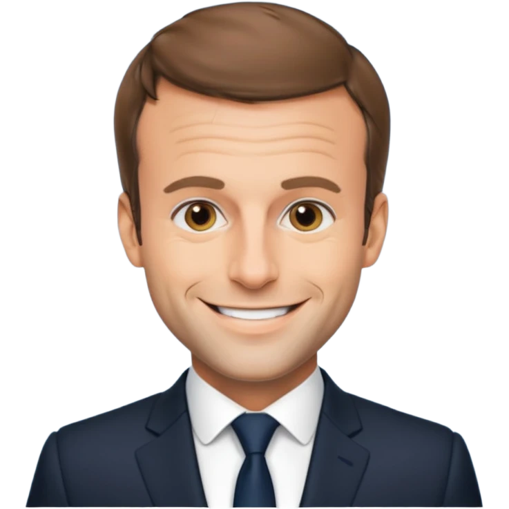 Emmanuel Macron emoji