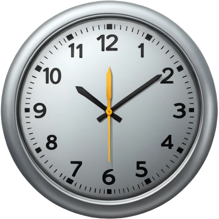 Clock it  emoji