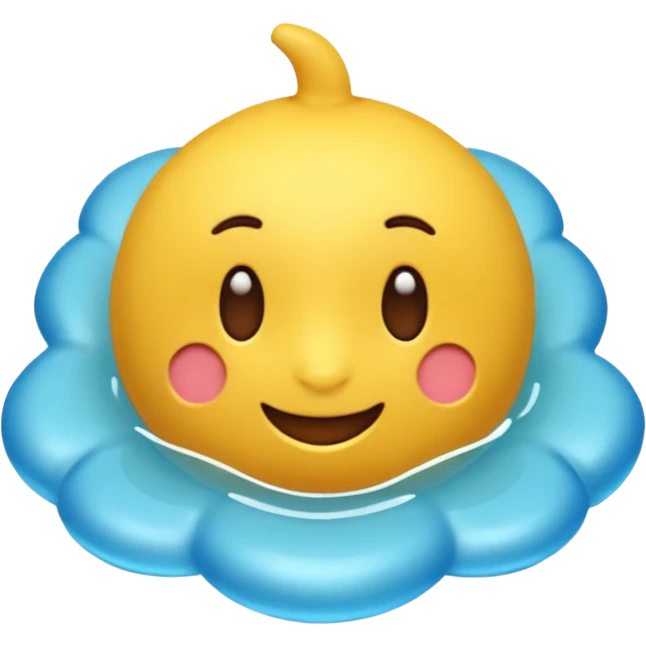 Голубая галочка emoji