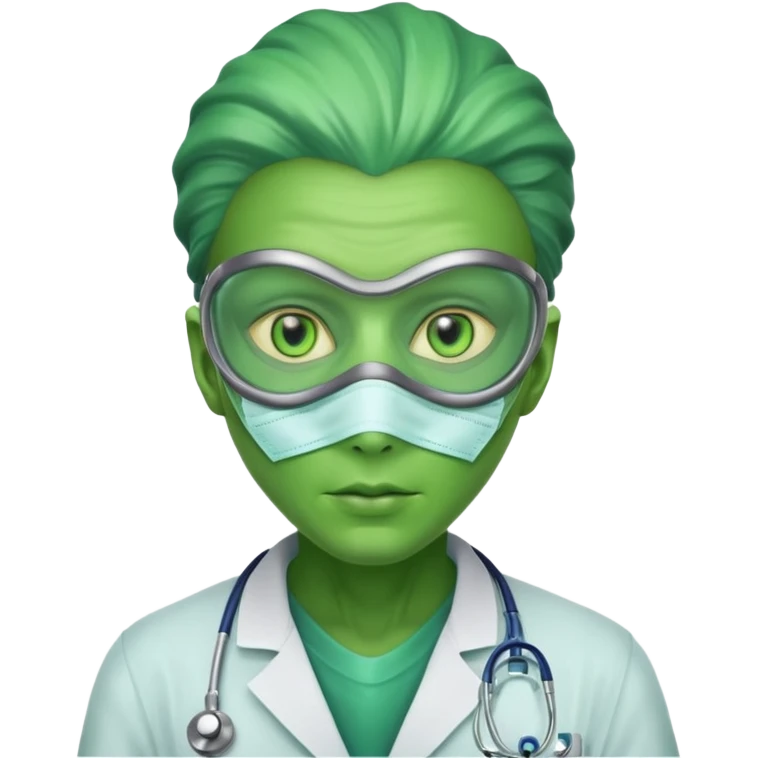 alien doctor emoji
