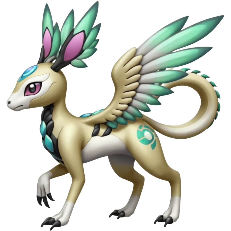 Meloetta-Vernid-Palkia-Trico-Fionbri-Pokémon-Digimon-Fakémon-fusion-hybrid-creature emoji