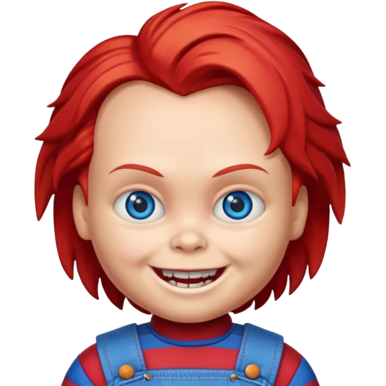 Un emojin de chuky emoji