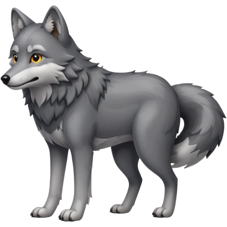 Wolf emoji