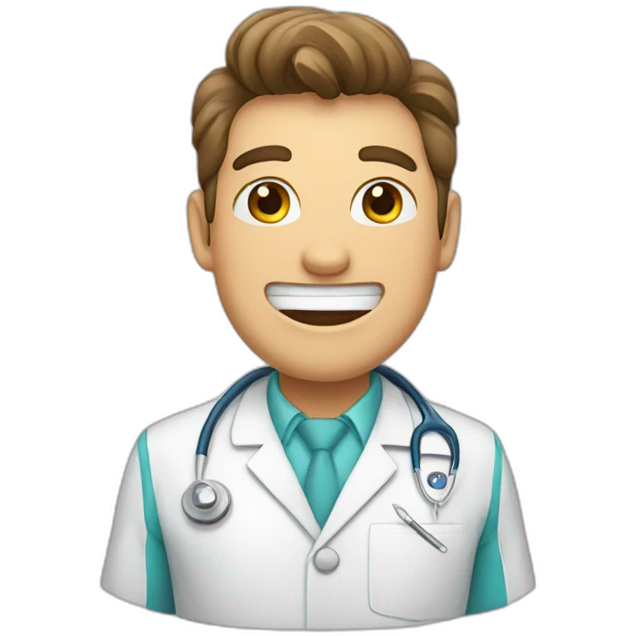 dentist happy emoji