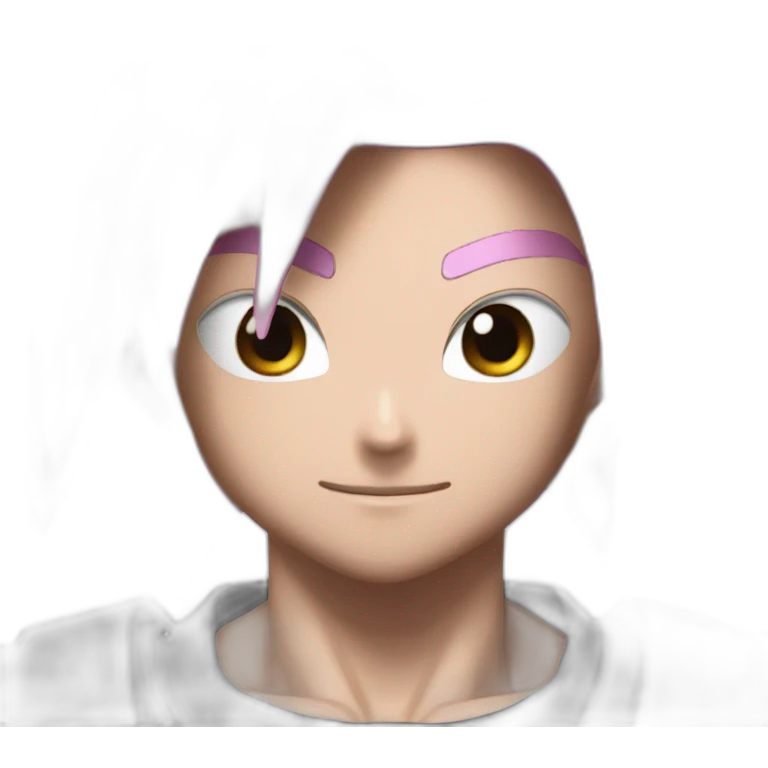 Rose Goku black emoji
