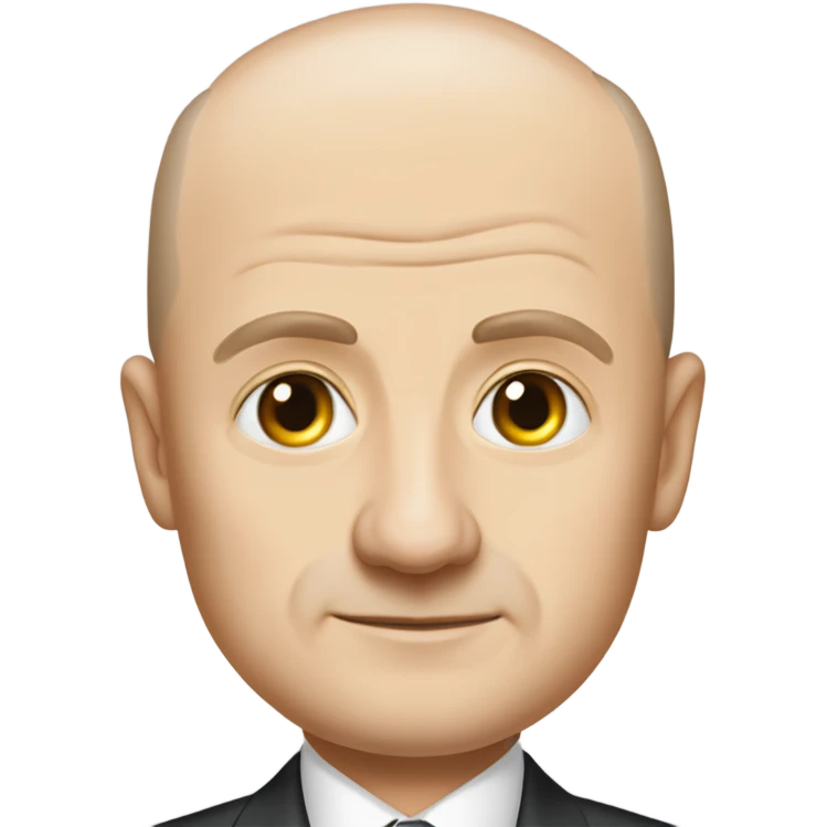 Anton Siluanov Russian Finance Minister bald in formal suit emoji