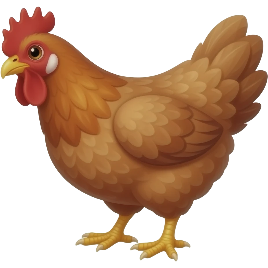 red chicken emoji