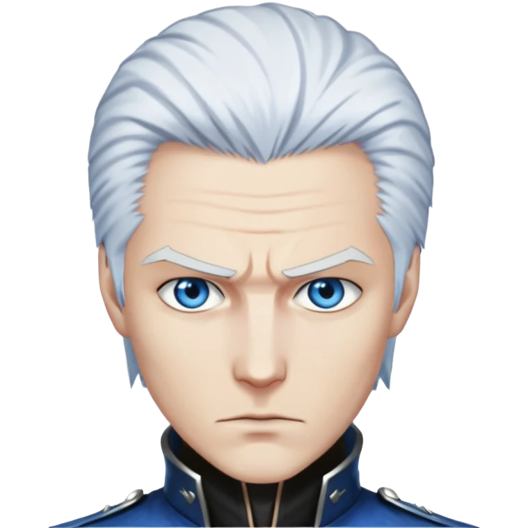 Vergil, a character from series of games "Devil may cry" emoji