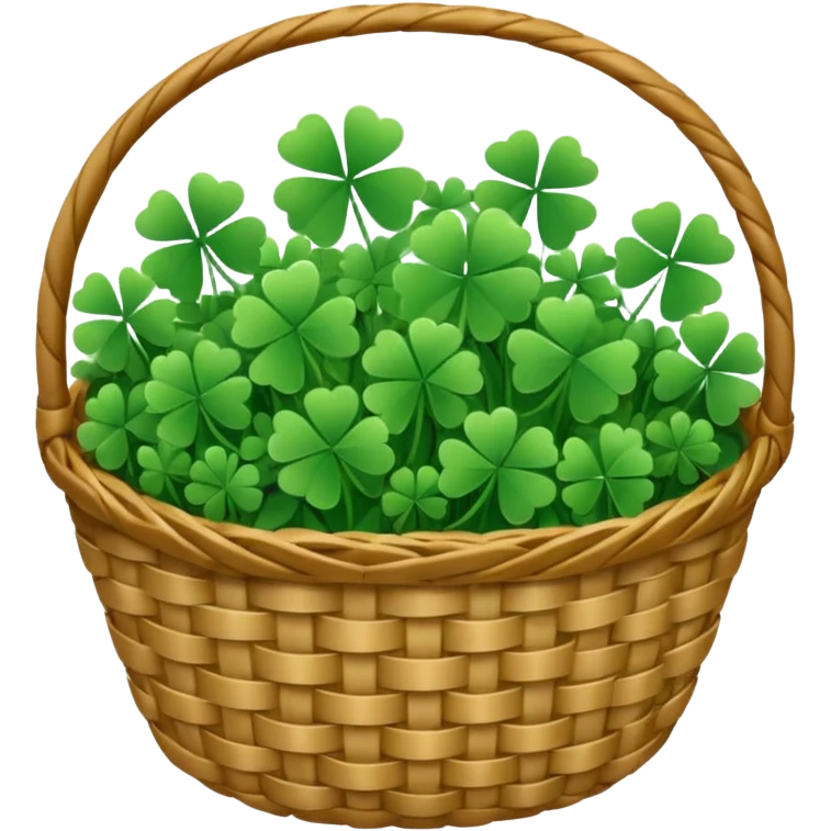 clover grain basket emoji