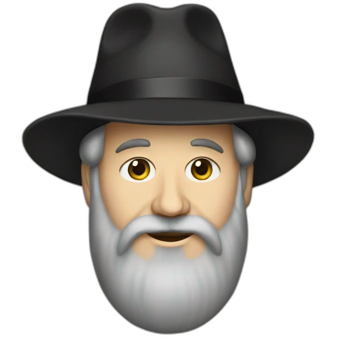 The rebbe of lubavitch  emoji