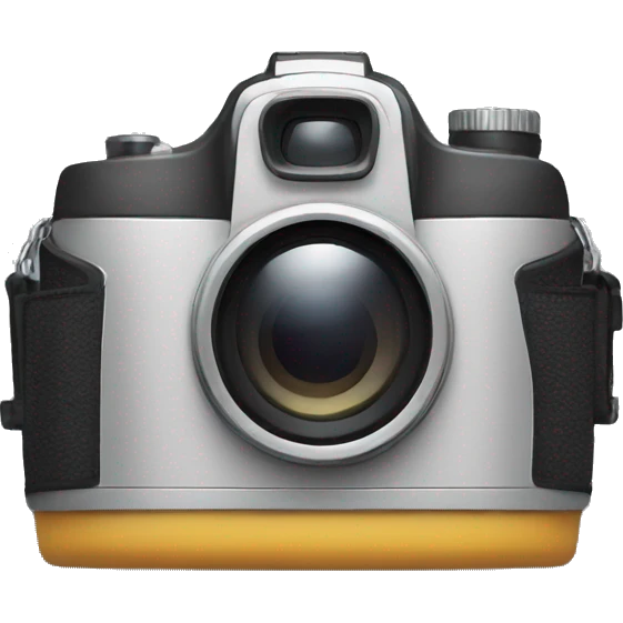 a camera chocked emoji