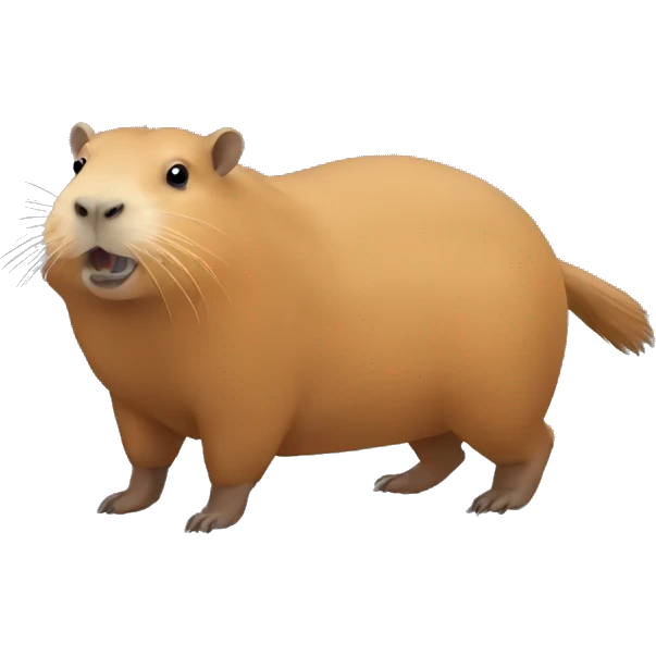 Capybara emoji