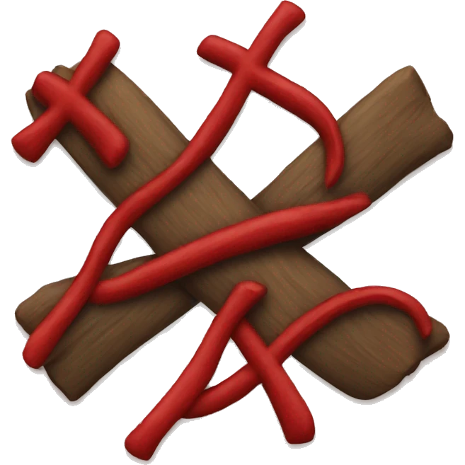 A red X emoji
