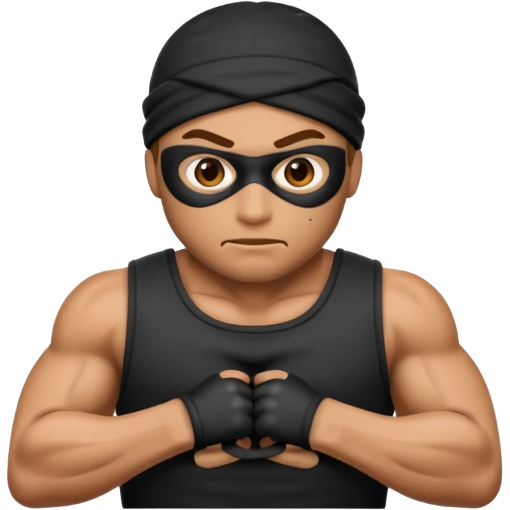 A theif robber emoji,Stripped emoji