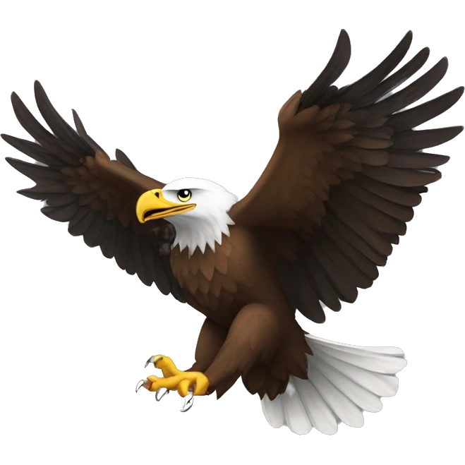 Eagle with go win fight  emoji