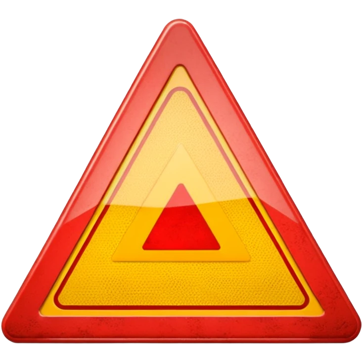 Warning Triangle emoji