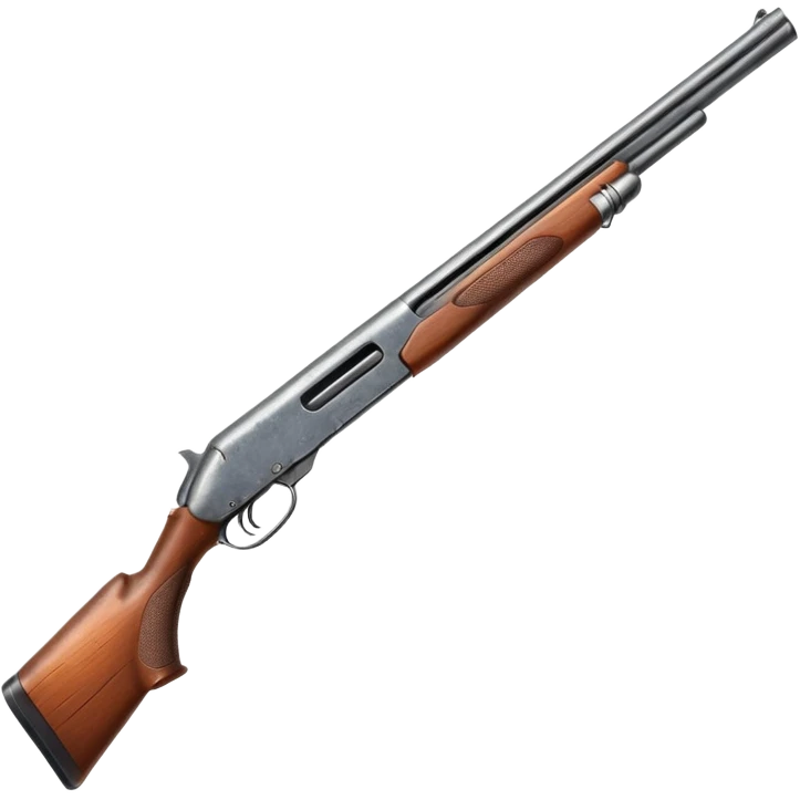 double barrel metal shotgun emoji