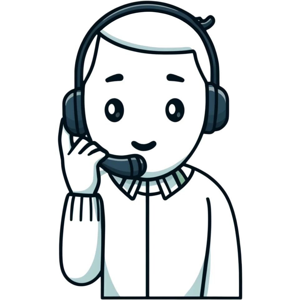 Salesperson shivering while making phone calls, cold call concept emoji
