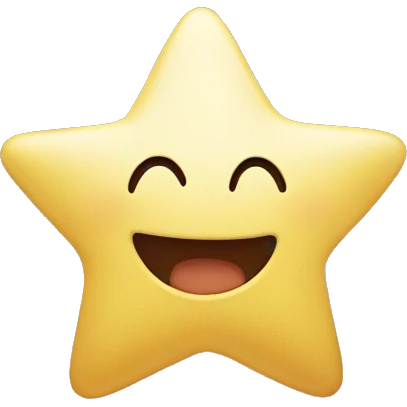 happy star emoji
