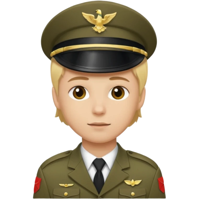 soldier with blonde hair emoji