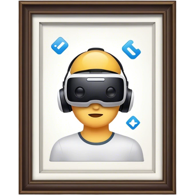 VR museum emoji