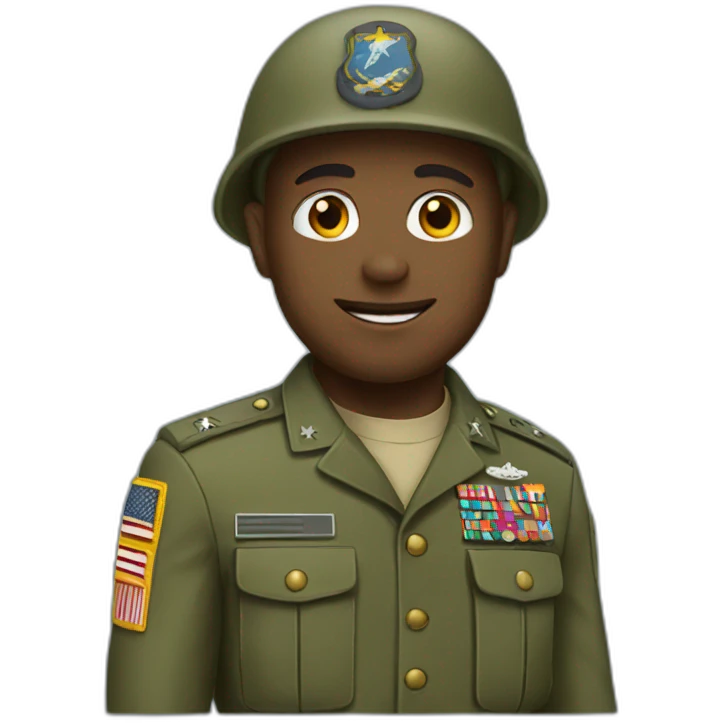 military emoji