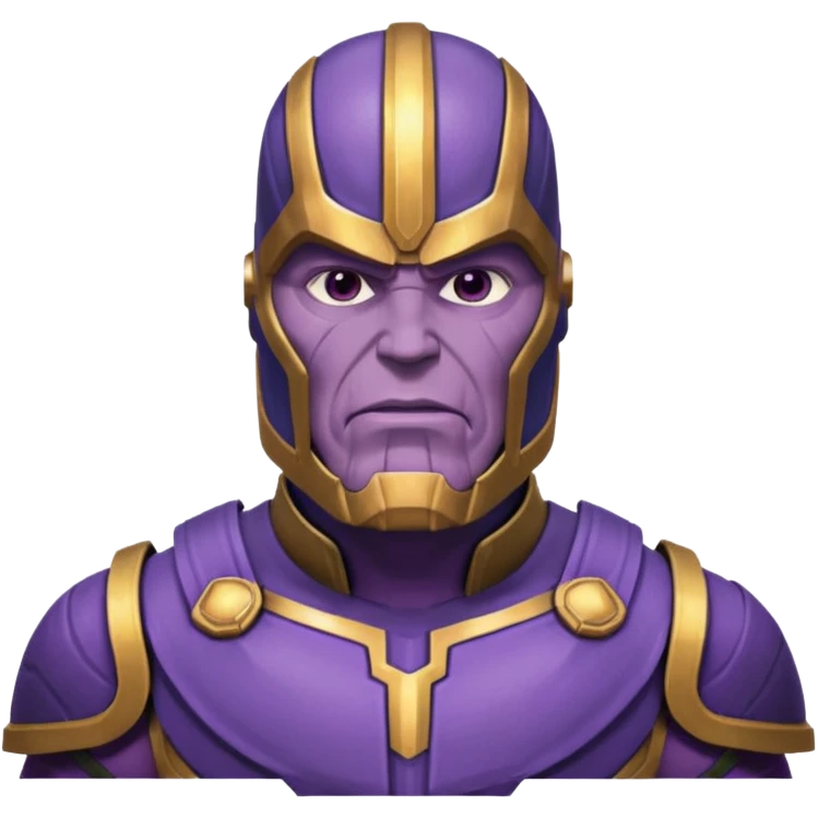thanos vingadores emoji
