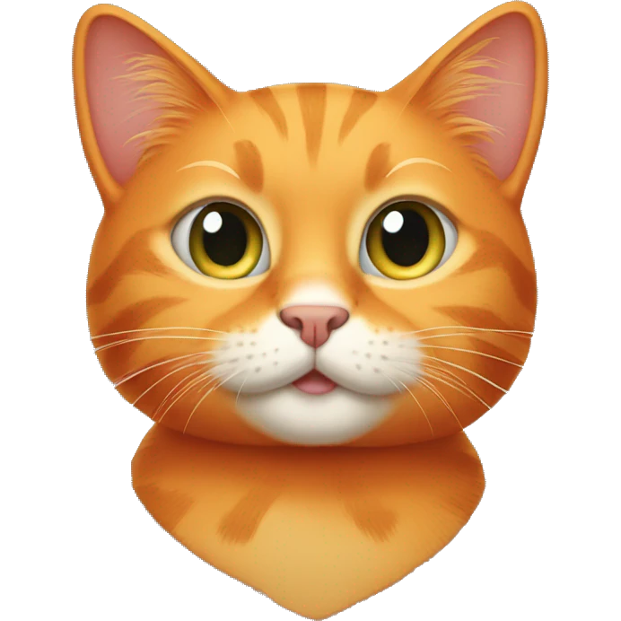 orange cat emoji
