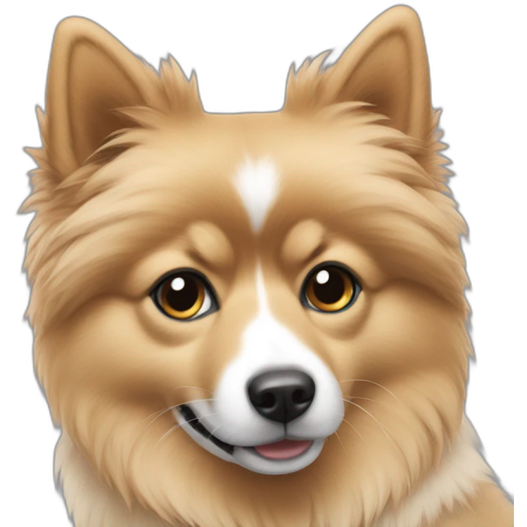 Spitz-blackhair-taill emoji