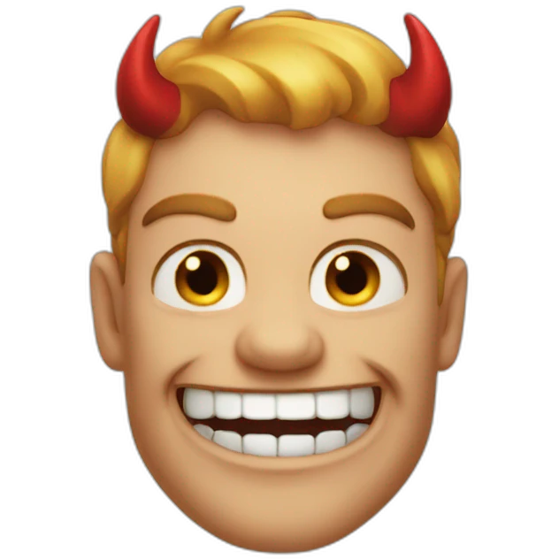 Devil smile  emoji