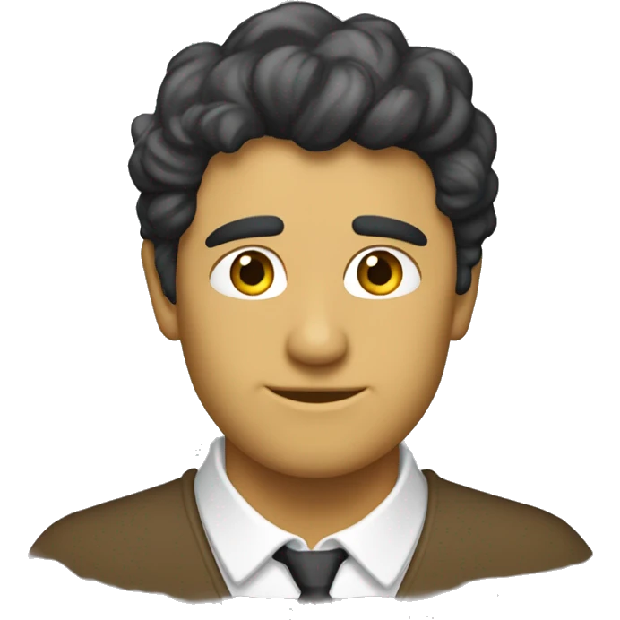 Клоун арт из ужасающий в золотых похожих на цветок очки  emoji