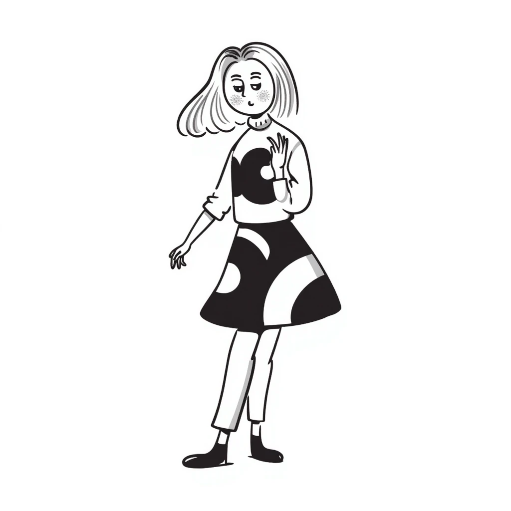 female with blonde hair and highlights emoji