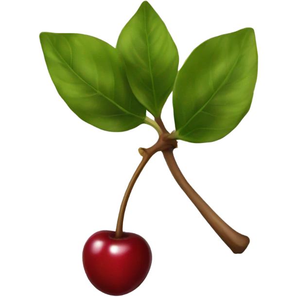 Cornel cherry emoji