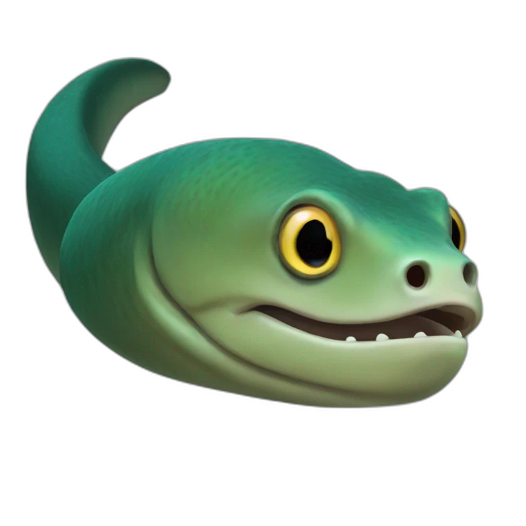 moray eel emoji