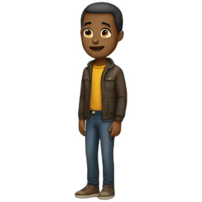 ungreatful person full body emoji