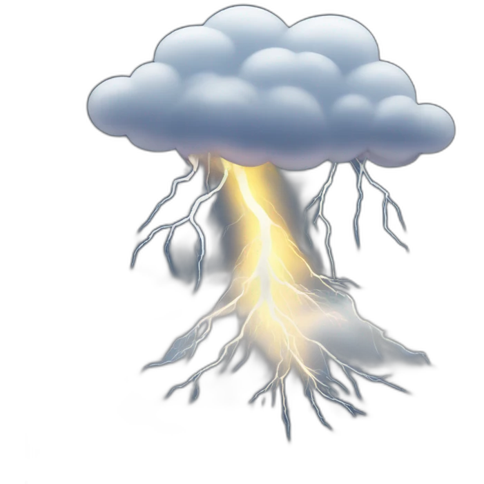 thunderstorm emoji