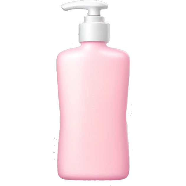 Light pink lotion bottle emoji