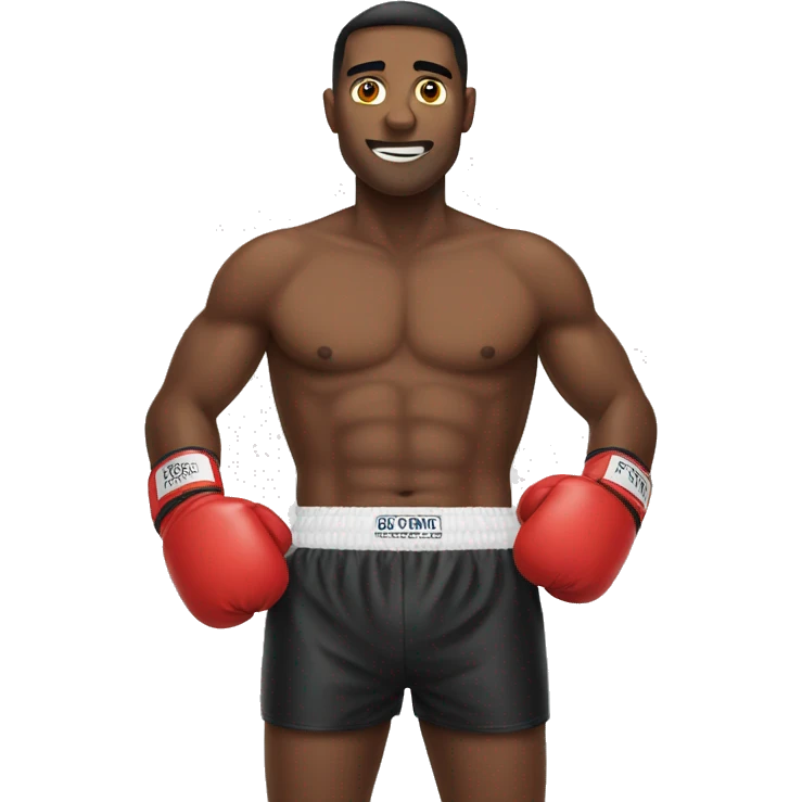 Holding boxers emoji