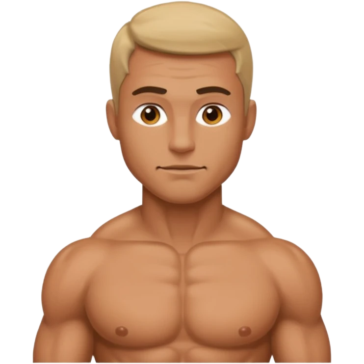 Naked man emoji