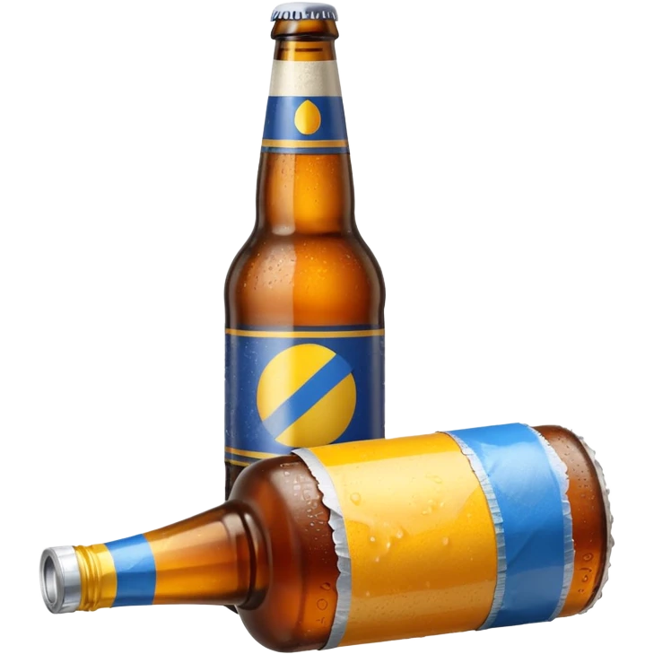 Beer and tape emoji